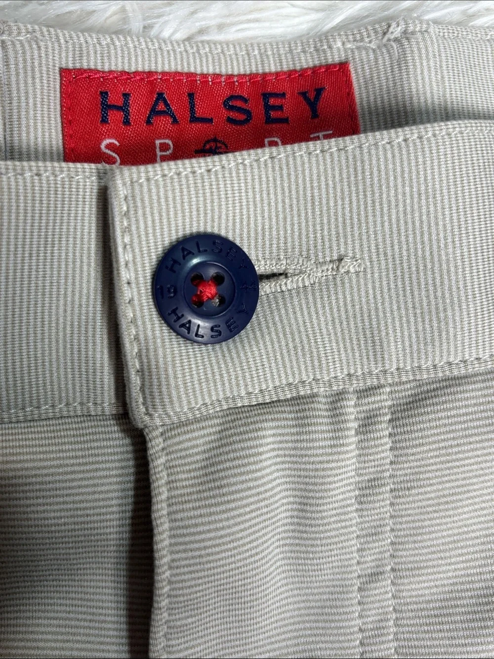 Halsey 44 Shorts  Beige Golf Performance Breakwater Sport Shorts